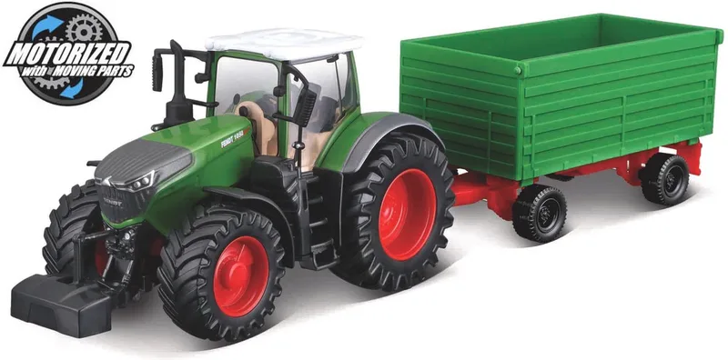 Fendt 1050 - Modelauto - Schaal 10 CM by Bburago in Groen/rood – product photo
