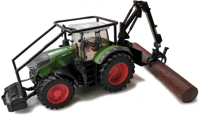 Fendt 1050 - Modelauto - Schaal 10 CM by Bburago in Groen/wit/rood – product photo