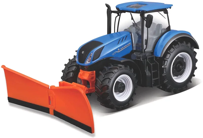 New Holland T7.315 - Modelauto - Schaal 1:32 by Bburago in Blauw/oranje – product photo
