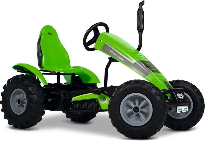 XL frame Deutz-Fahr BFR Skelter - Met handrem - Verstelbare Stoel - Groen - Vanaf 5 jaar by BERG in Deutz-Fahr® – product photo