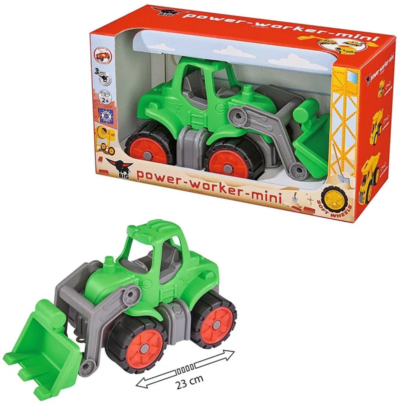 Power - Worker Mini Tractor by BIG in Groen – product photo