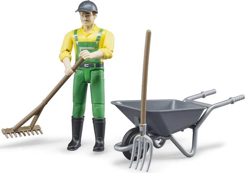Kit de figurine Agriculteur – 62610 de Bruder – photo du produit