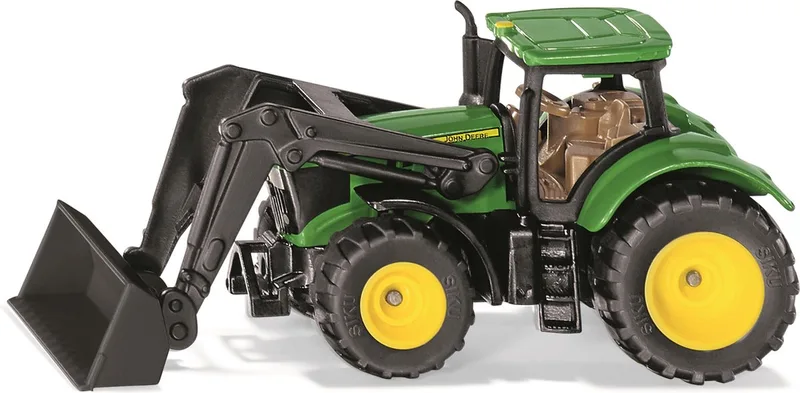 John Deere with front loader – 1395 by Siku – product photo