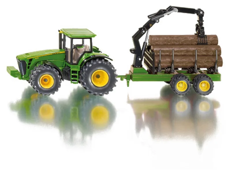 Tractor woth forestry trailer – 1954 by Siku – product photo