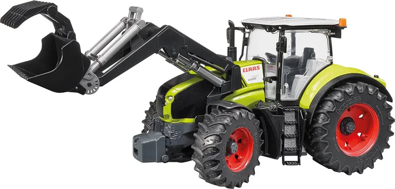 Claas Axion 950 with Frontloader – 03013 · 1:16 by Bruder – product photo