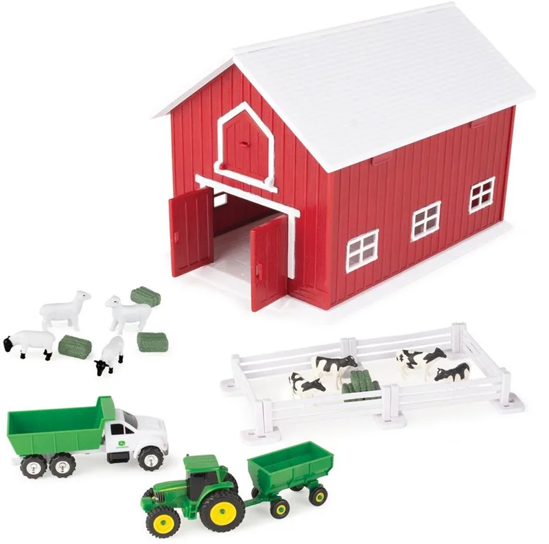 John Deere boerderij speelset met schuur by Britains in Multikleur – product photo