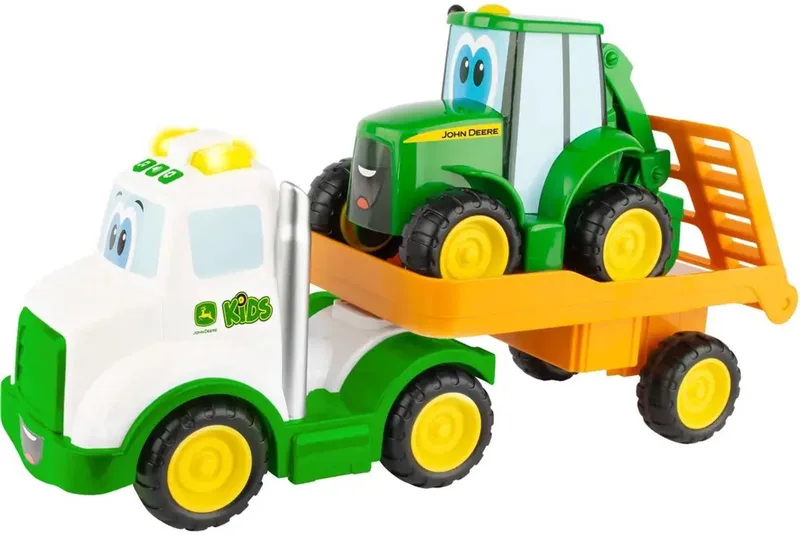 John Deere Speelgoed transportset met vrachtauto en tractor by Britains in Multi – product photo