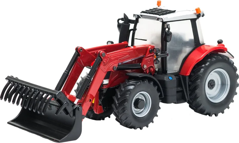 Massey Ferguson 6616 Tractor en Lader by Britains in Rood – product photo