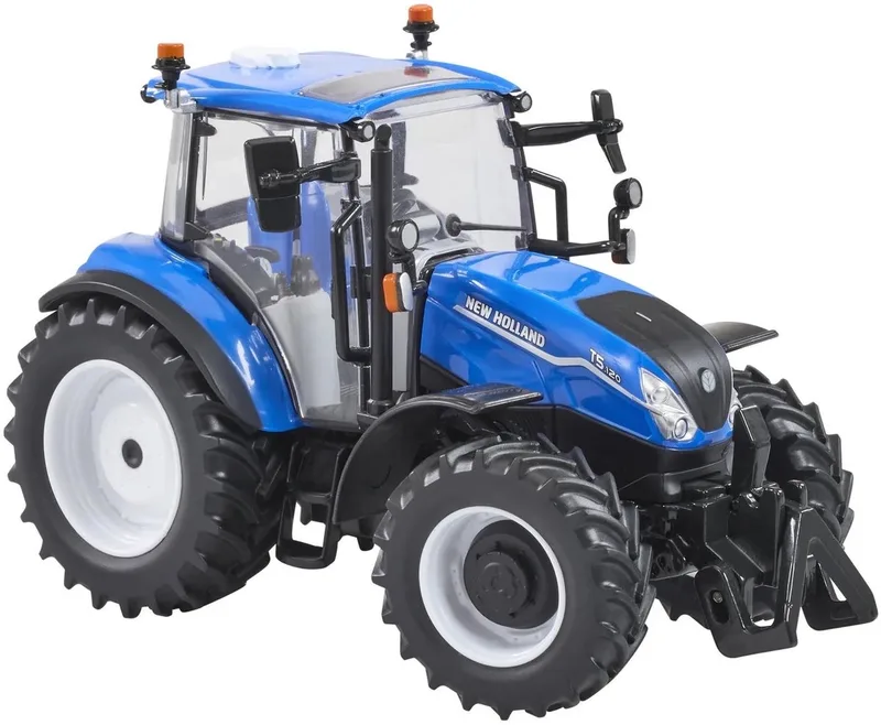 New Holland T5.120 tractor op schaal 1:32 by Britains in Multicolour – product photo