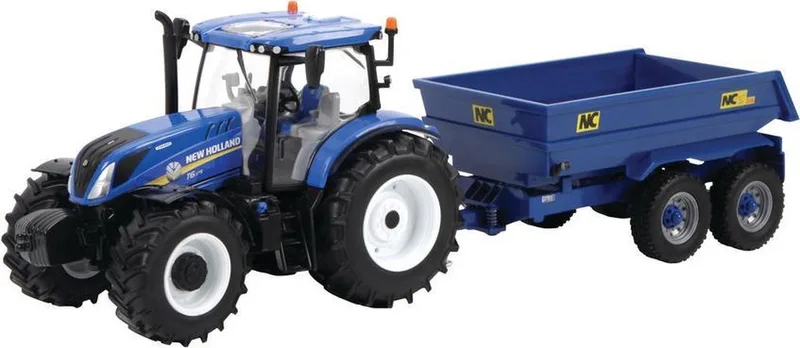 New Holland T6.175 met NC trailer van Britains - schaal 1:32 by Britains in Multi – product photo