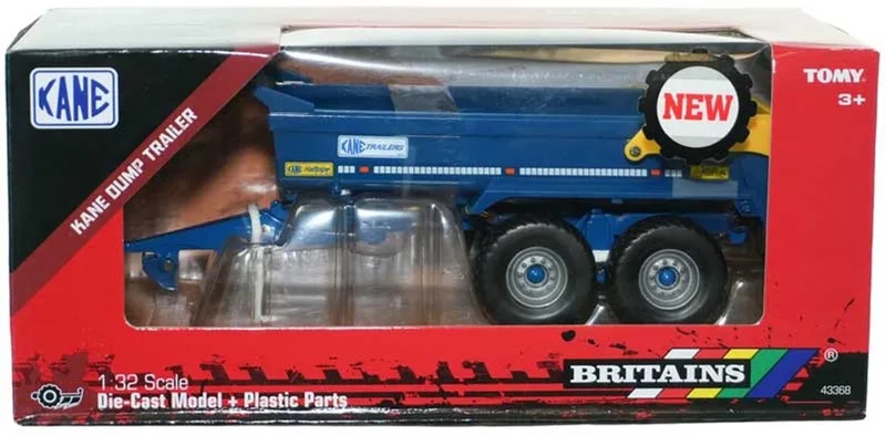speelgoed Kane dump trailer - tractor aanhanger 1:32 schaal. från Britains i Meerkleurig – produktbild