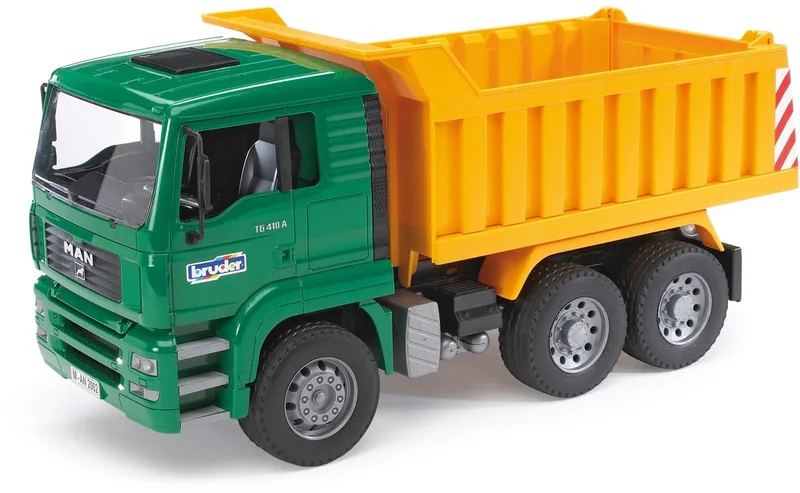 2765 MAN Kiepwagen by Bruder in Groen – product photo