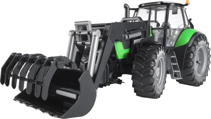 3081 Deutz Agrotron X720 met voorlader by Bruder in Groen – product photo