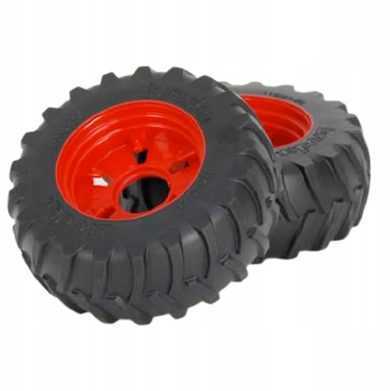 Bruder 44045 Rode Voorwielen met Velgen voor Fendt 1050 Vario by Bruder in Rood – product photo