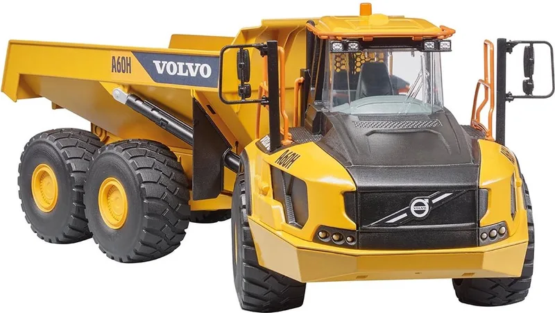 Volvo A60H dumpertruck - Kiepwagen - 2455 - schaal 1:16 by Bruder in Kleurloos – product photo