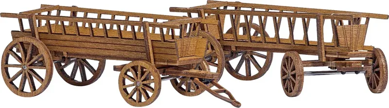 Busch 1385 H0 Landwirtschafts Modell 2 Leiterwagen by Busch – product photo