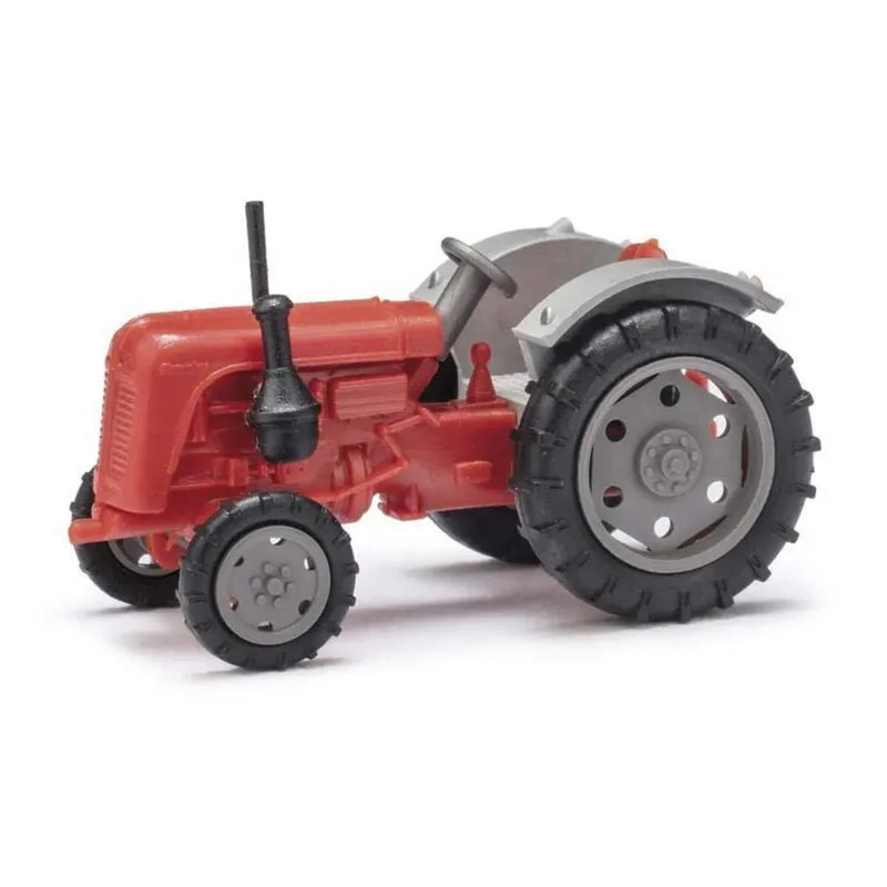 Busch 210010116 - MH: Traktor Famulus, Rot/Grau från Busch i Grå, Svart, Röd – produktbild