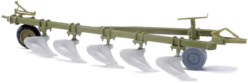 Busch 42850 H0 Landwirtschafts Modell Fortschritt Aufsattel-Beetpflug B200 fra Busch – produktbillede