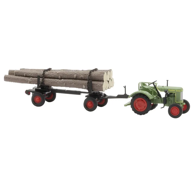 Modelleisenbahn-Straße Busch 54152 H0 Landwirtschafts Modell Fendt F 15 Dieselross mit Holzan by Busch – product photo