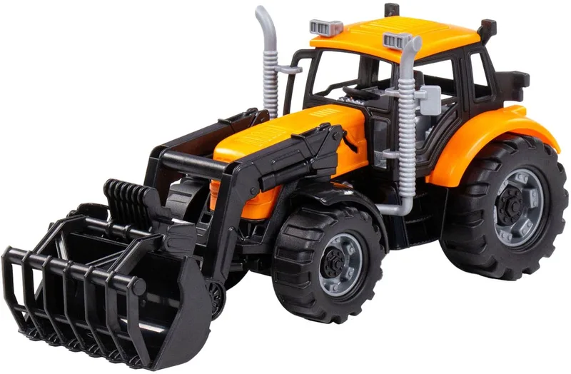 Tractor met Lader Schaal 1:32 by Cavallino in Geel – product photo