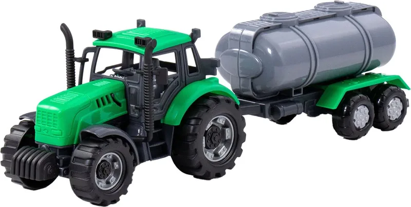 Tractor met Tankwagen Schaal 1:32 van Cavallino in Groen – productfoto