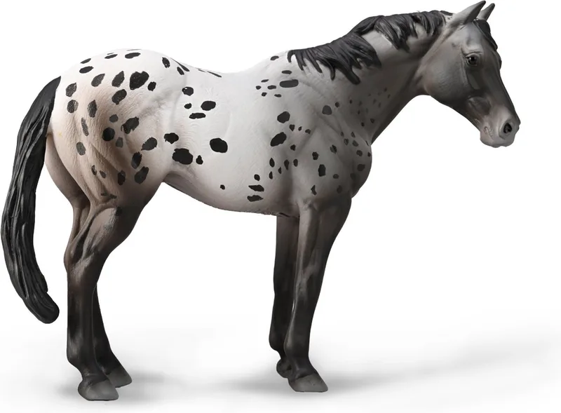 Figurine - Appaloosa Blue Roan - 1:20 - Paarden - Handgeschilderd - Miniatuur by Collecta in Grey – product photo