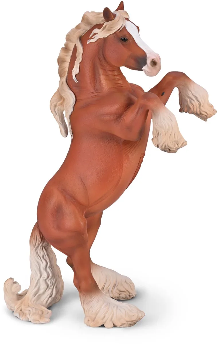 Figurine - Gypsy Vanner - (Xl) - Paarden - Handgeschilderd - Miniatuur by Collecta in Multicolour – product photo