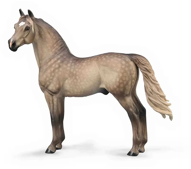 Figurine - Morgan Hengst - 1:20 - Paarden - Handgeschilderd - Miniatuur by Collecta in Grey – product photo
