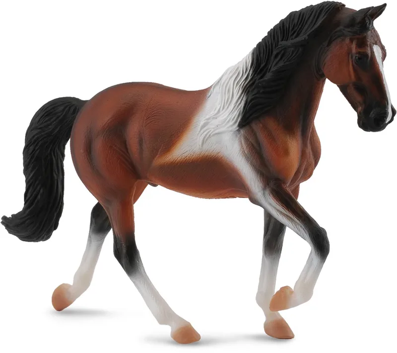 Figurine - Tennessee Walking Horse - (Xl) - Paarden - Handgeschilderd - Miniatuur by Collecta in Brown – product photo