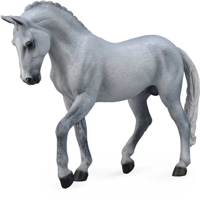 Figurine - Trakehner Hengst Grijs - (Xl) - Paarden - Handgeschilderd - Miniatuur by Collecta in Grey – product photo