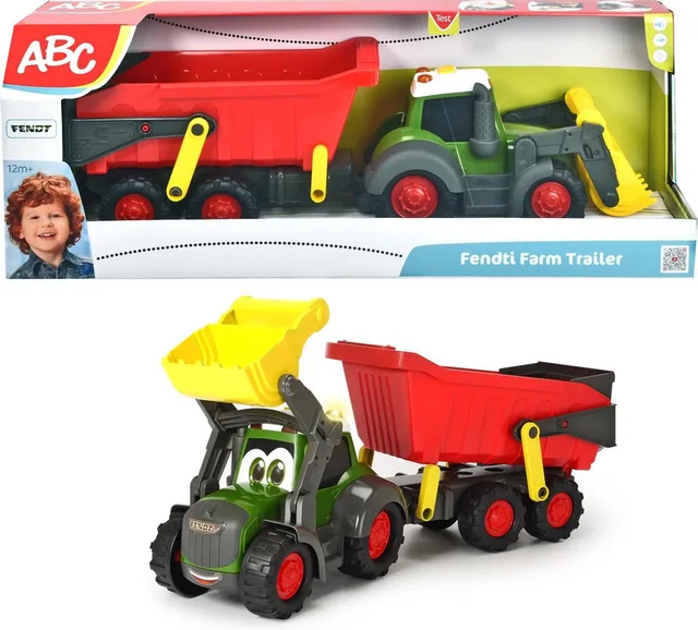 ABC Fendti Farm Trailer 65 cm -Licht & Geluid