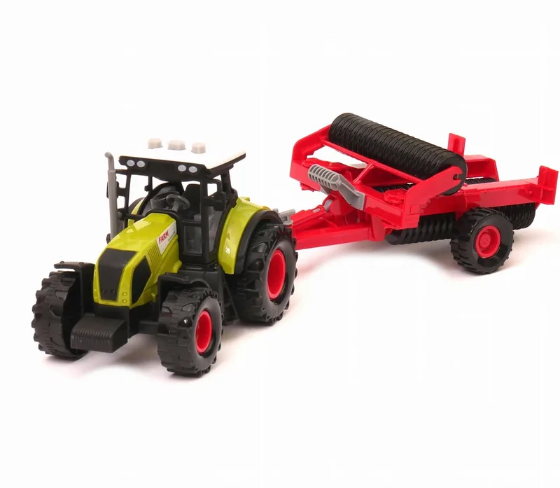 Traktor met schijvenmaaier, licht en geluid by Dickie Toys in Rood – product photo