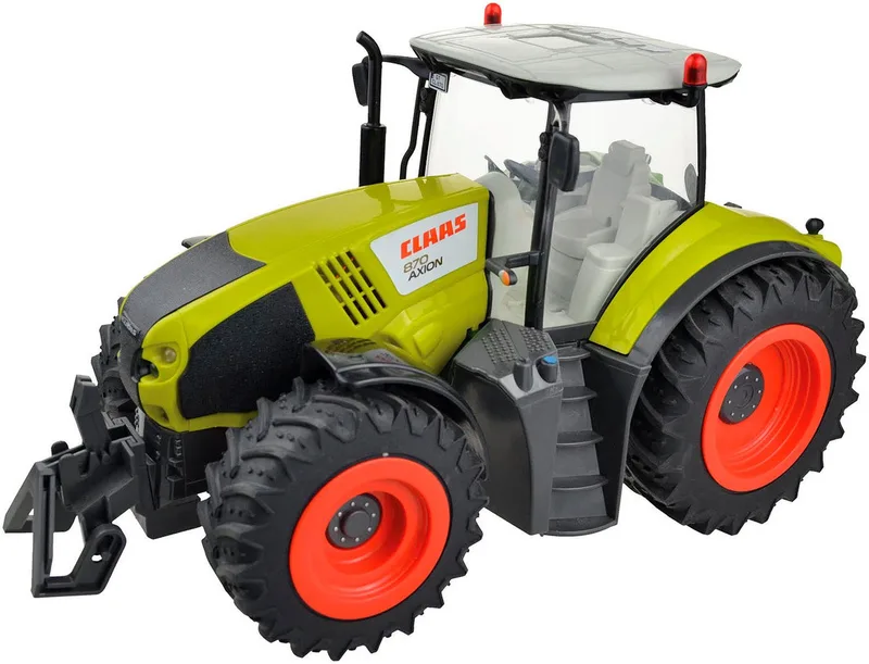 RC-Traktor CLAAS Lexion 870, mit Fernbedienung und bis zu 25 m Reichweite fra Happy People i Grøn – produktbillede 1 af 5