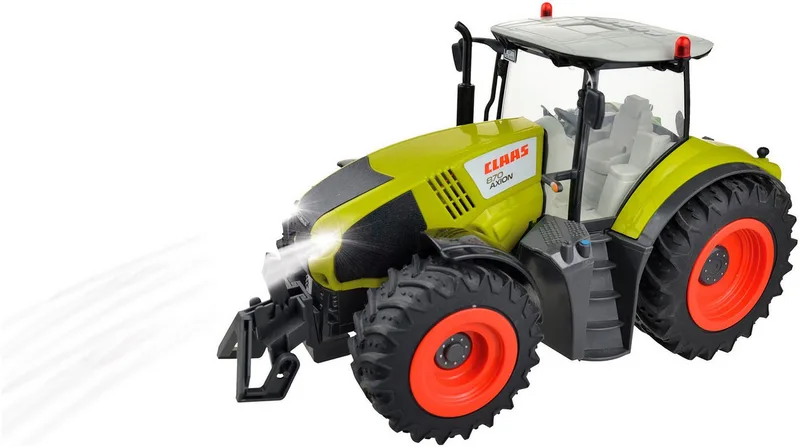 RC-Traktor CLAAS Lexion 870, mit Fernbedienung und bis zu 25 m Reichweite fra Happy People i Grøn – produktbillede 5 af 5