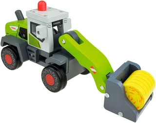 Spielzeug-Radlader CLAAS Kids Torion 2014, aus Holz fra Happy People i Grøn – produktbillede 2 af 5