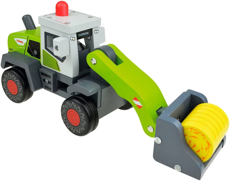 Spielzeug-Radlader CLAAS Kids Torion 2014, aus Holz fra Happy People i Grøn – produktbillede 2 af 5