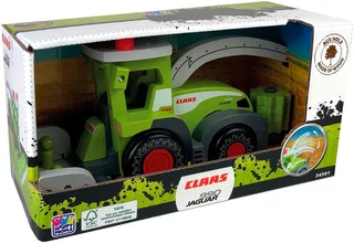 Spielzeug-Traktor CLAAS Kids Jaguar 990 Feldhäcksler, aus Holz fra Happy People i Grøn – produktbillede 4 af 4
