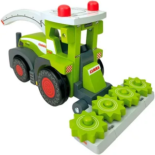 Spielzeug-Traktor CLAAS Kids Jaguar 990 Feldhäcksler, aus Holz fra Happy People i Grøn – produktbillede 3 af 4