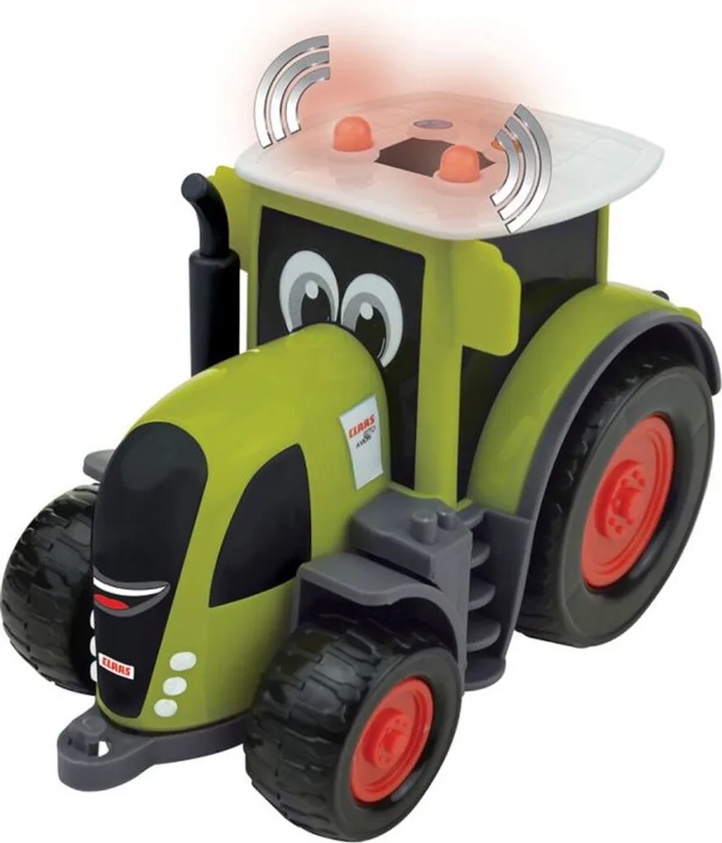 Tractor Claas Axion 870 Junior Lime/rood fra Happy People i Lime – produktbillede