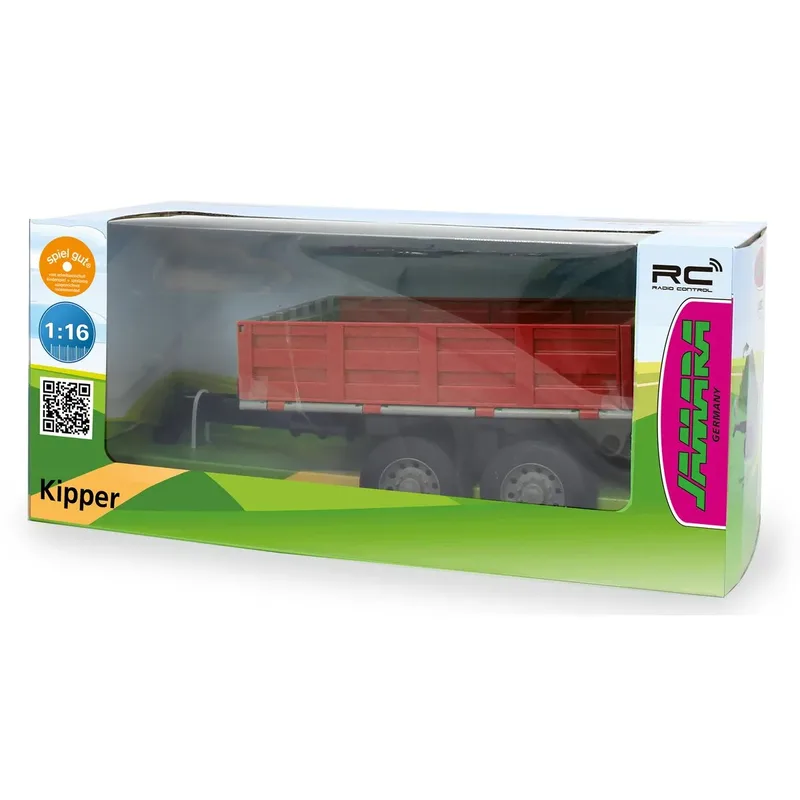 Kipper für RC-Traktor, 1:16 från Jamara i Röd – produktbild