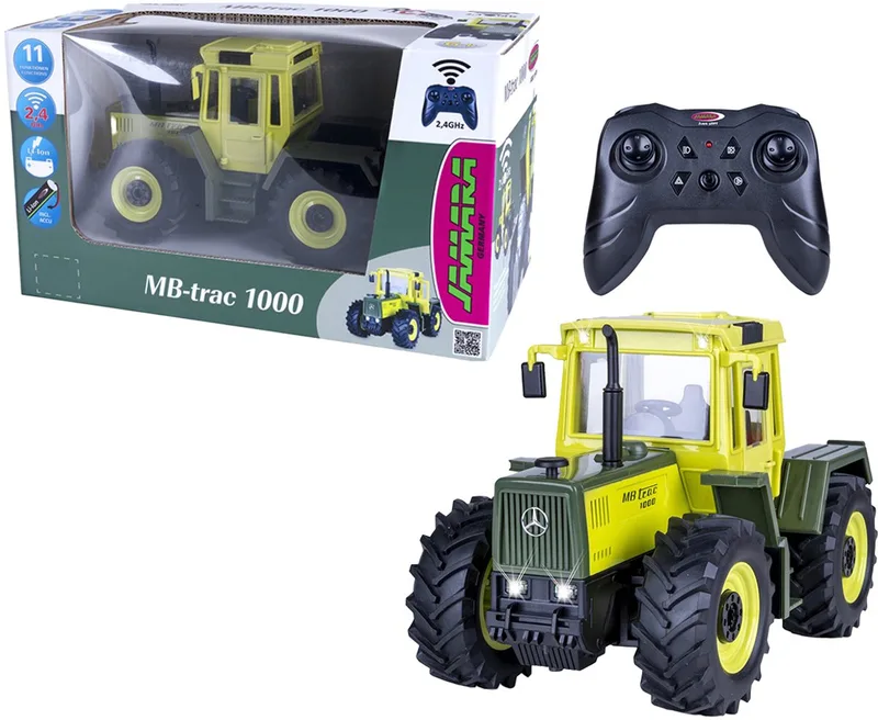 RC voertuig Landbouwvoertuigen - 405341 RC Tractor - Mercedes-Benz MB-trac 1000 - 2,4 GHz RC Model Kant en Klaar - 1:24 fra Jamara i Multi – produktbillede