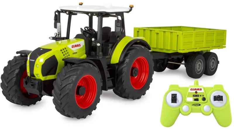 RC voertuig Landbouwvoertuigen - 405360 RC Claas Arion 660 Tractor met Kieper Aanhangwagen - 2,4GHz RC Model Kant en Klaar - 1:24 fra Jamara i Groen – produktbillede