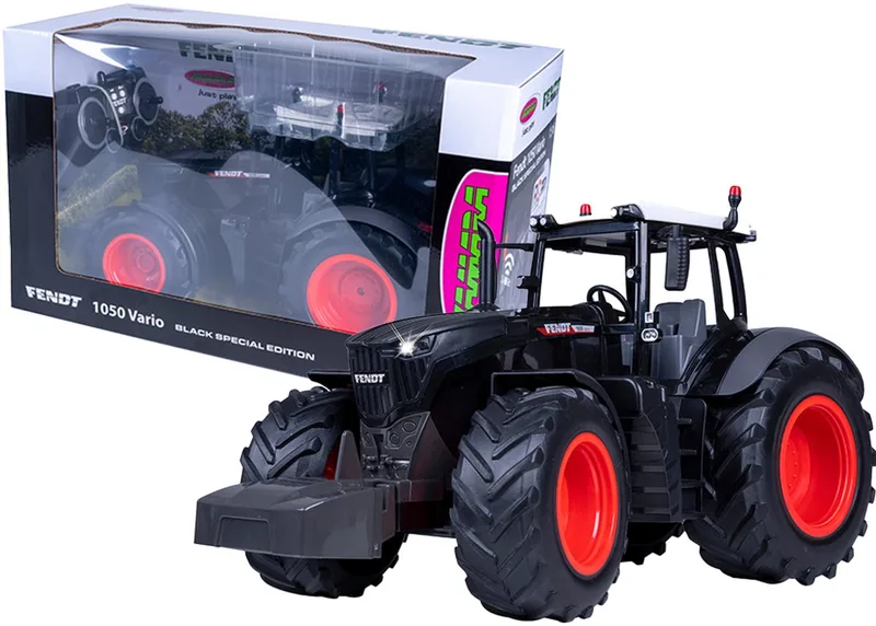 RC voertuig Landbouwvoertuigen - 405365 RC Fendt 1050 Vario Tractor - Black Edition - 2,4GHz RC Model Kant en Klaar - 1:16 fra Jamara i Zwart – produktbillede