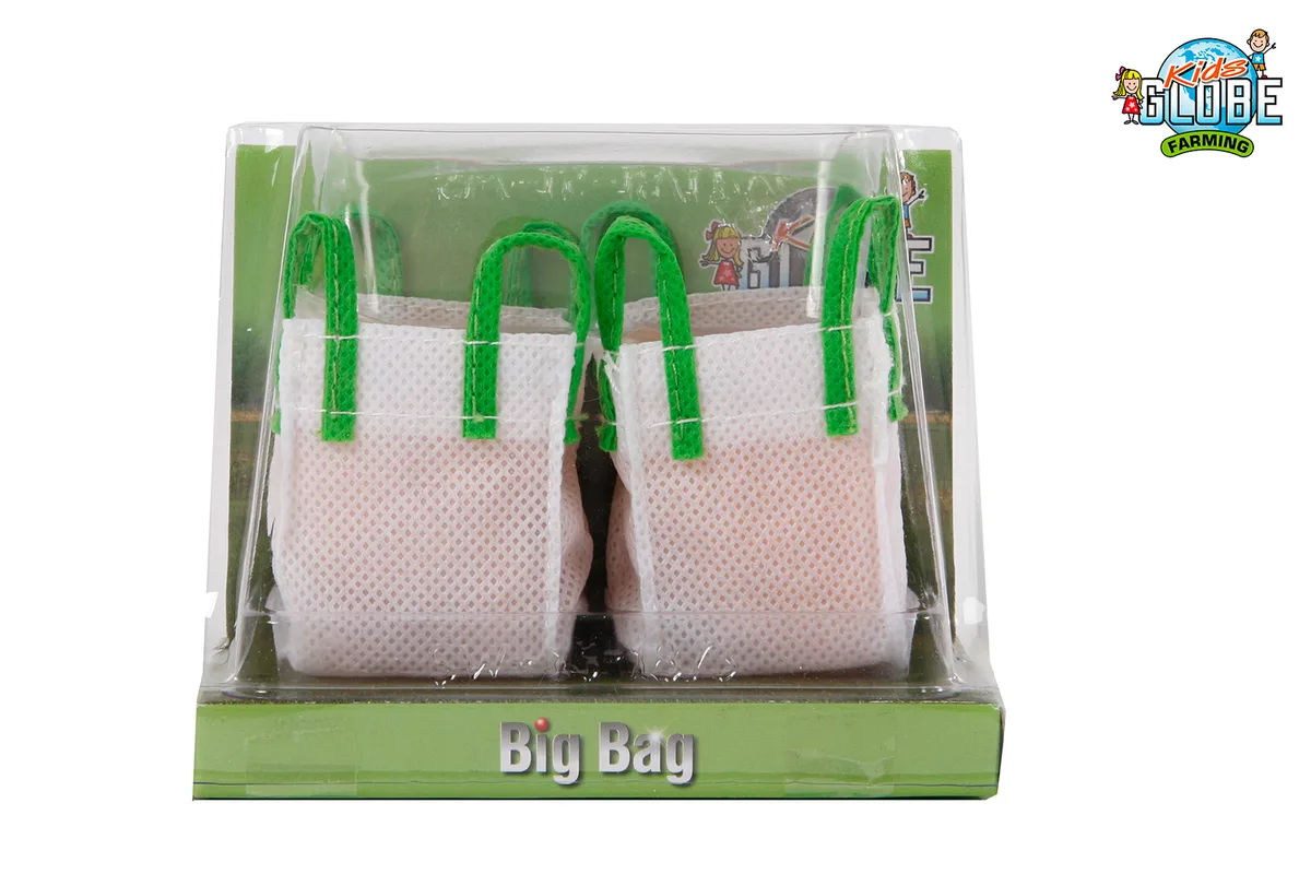 Set de big bags de 2 pièces avec remplissage de silo de Kids Globe – photo du produit