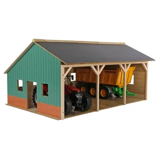 Hangar agricole 1:16 de Kids Globe – photo du produit 1 sur 2