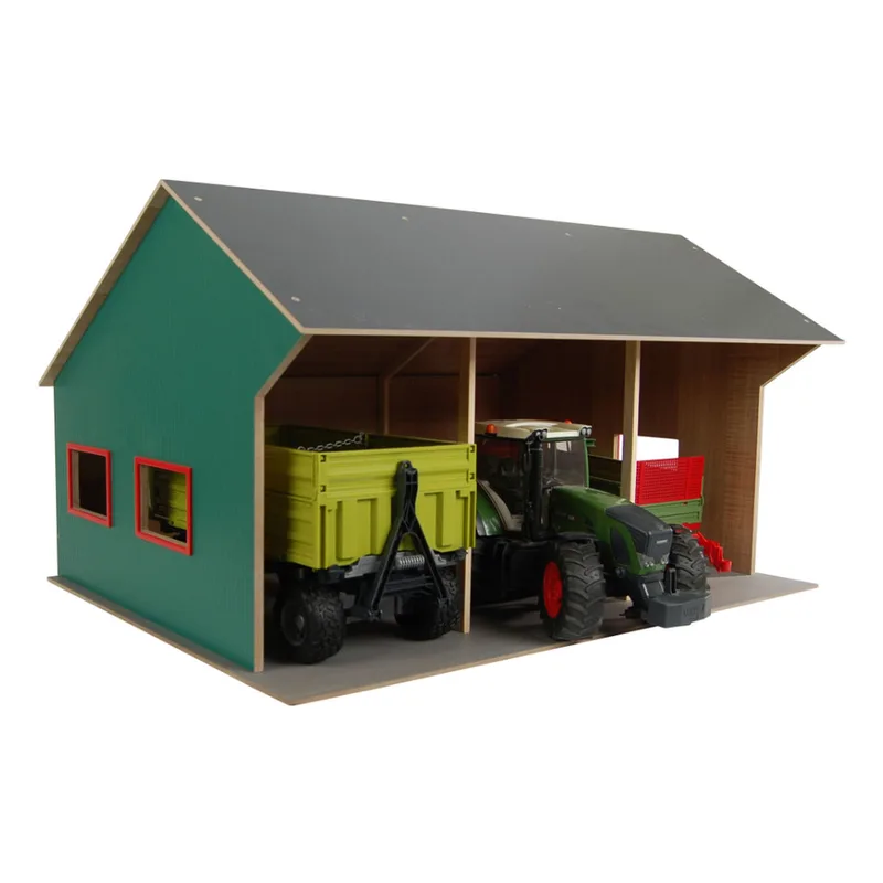 Hangar agricole pour 3 véhicules de Kids Globe – photo du produit