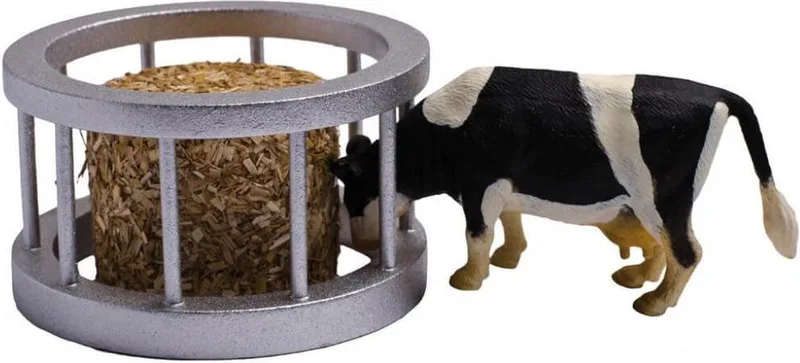 Voederring met Koe 1:32 by Kids Globe in Meerkleurig – product photo