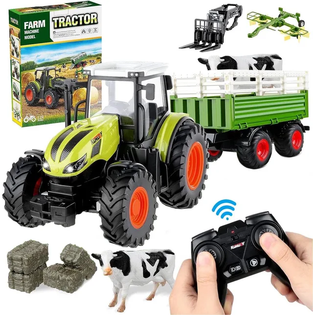 RC Tractor met Afstandsbediening 3-in-1