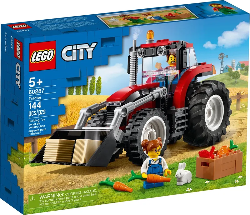 LEGO® City 60287 Traktor Konstruktionsspielsteine, (148 St) fra LEGO – produktbillede