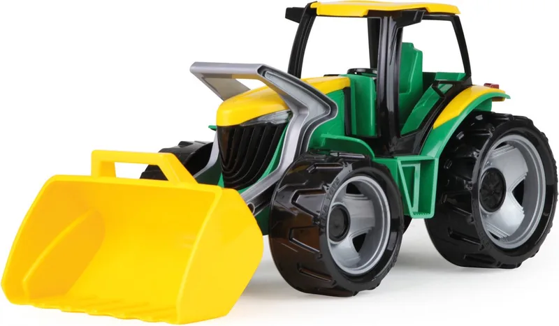 Tractor Met Voorlader Jongens 62 X 22 Cm Groen/geel de Lena en Groen – photo du produit
